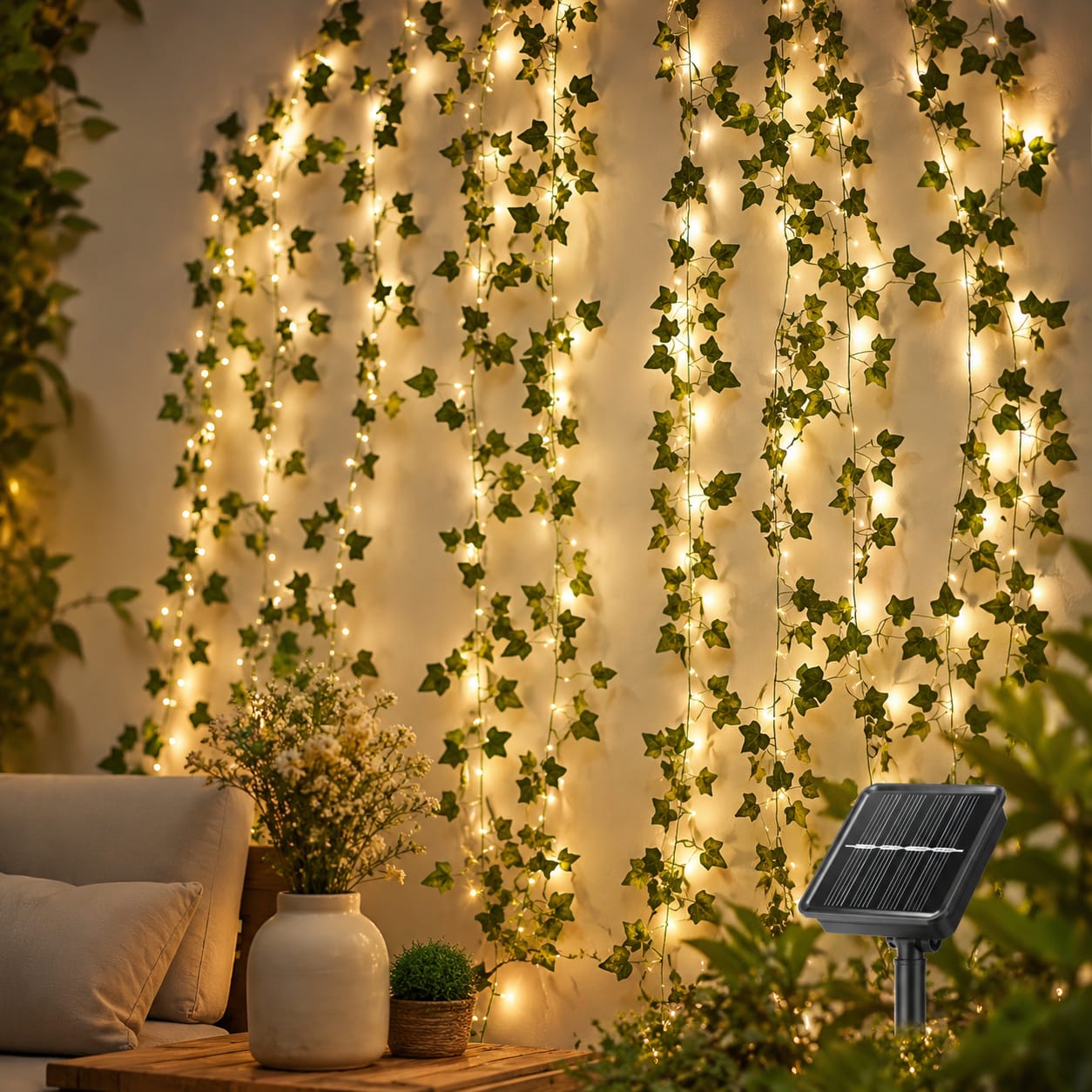 Enredadera Solar - Ideal para exteriores